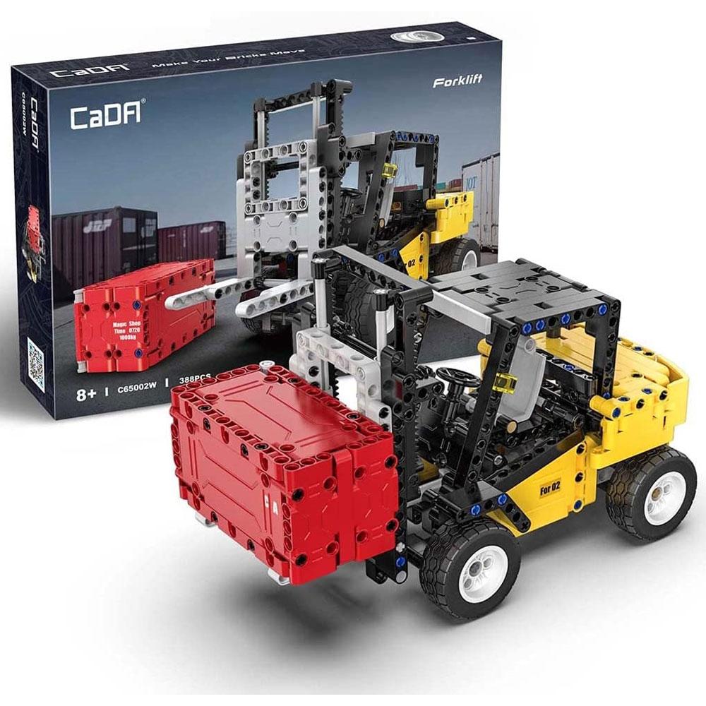 Đồ Chơi Lắp Ráp Xe Nâng Kỹ Thuật Forklift - CaDA C65002W