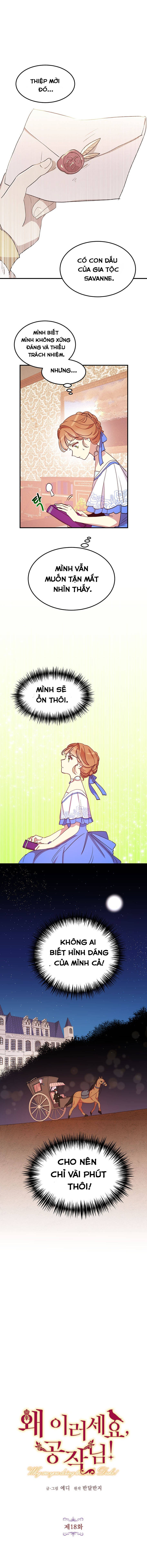 tại sao ngài làm điều này, công tước chapter 18 1