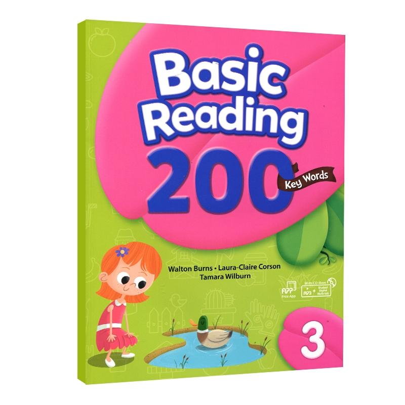 Basic Reading 200 Key Words 3 - Student Book with Workbook Basic Pre A1