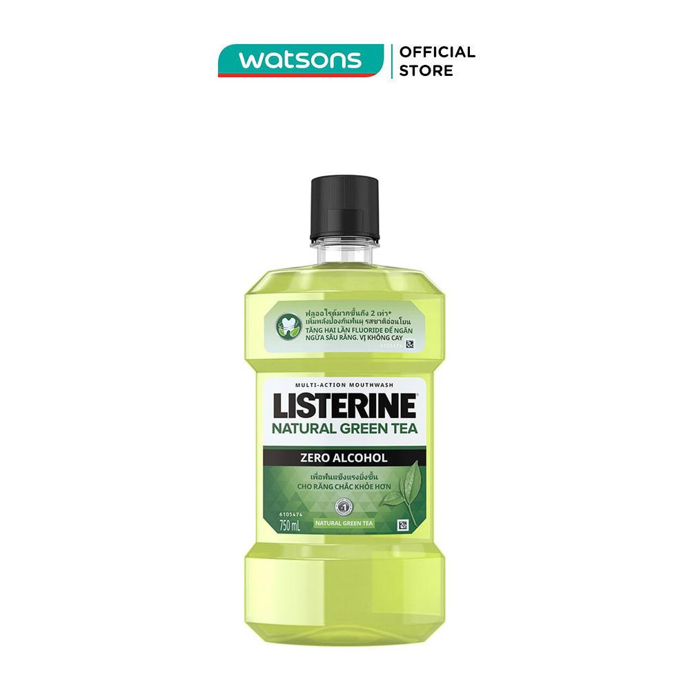 Nước Súc Miệng Trà Xanh Listerine 750ml