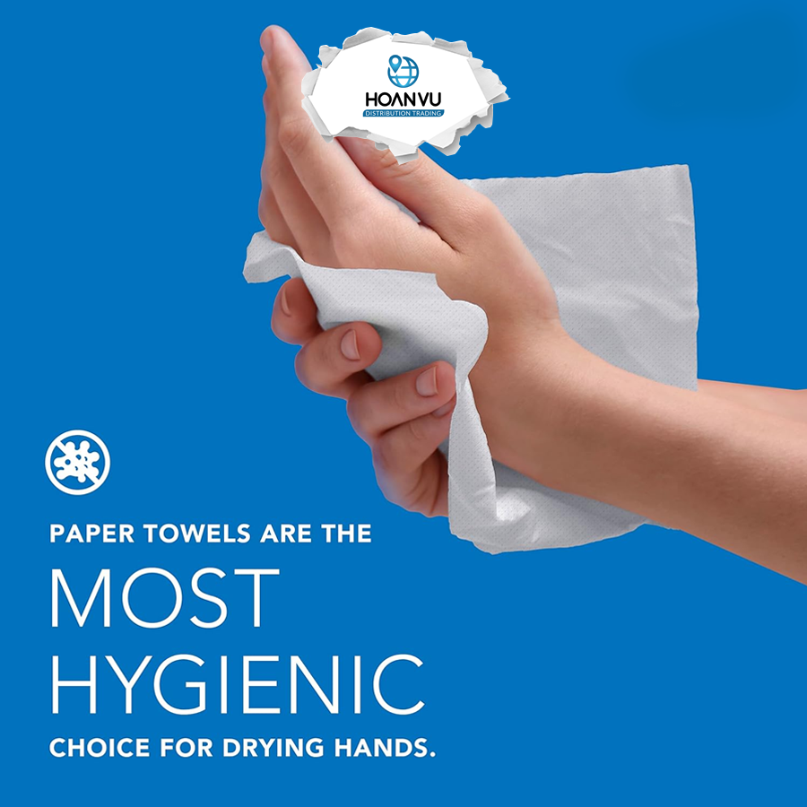 Khăn giấy cuộn Bounty Advanced 2-Ply Paper Towels White (12 cuộn)