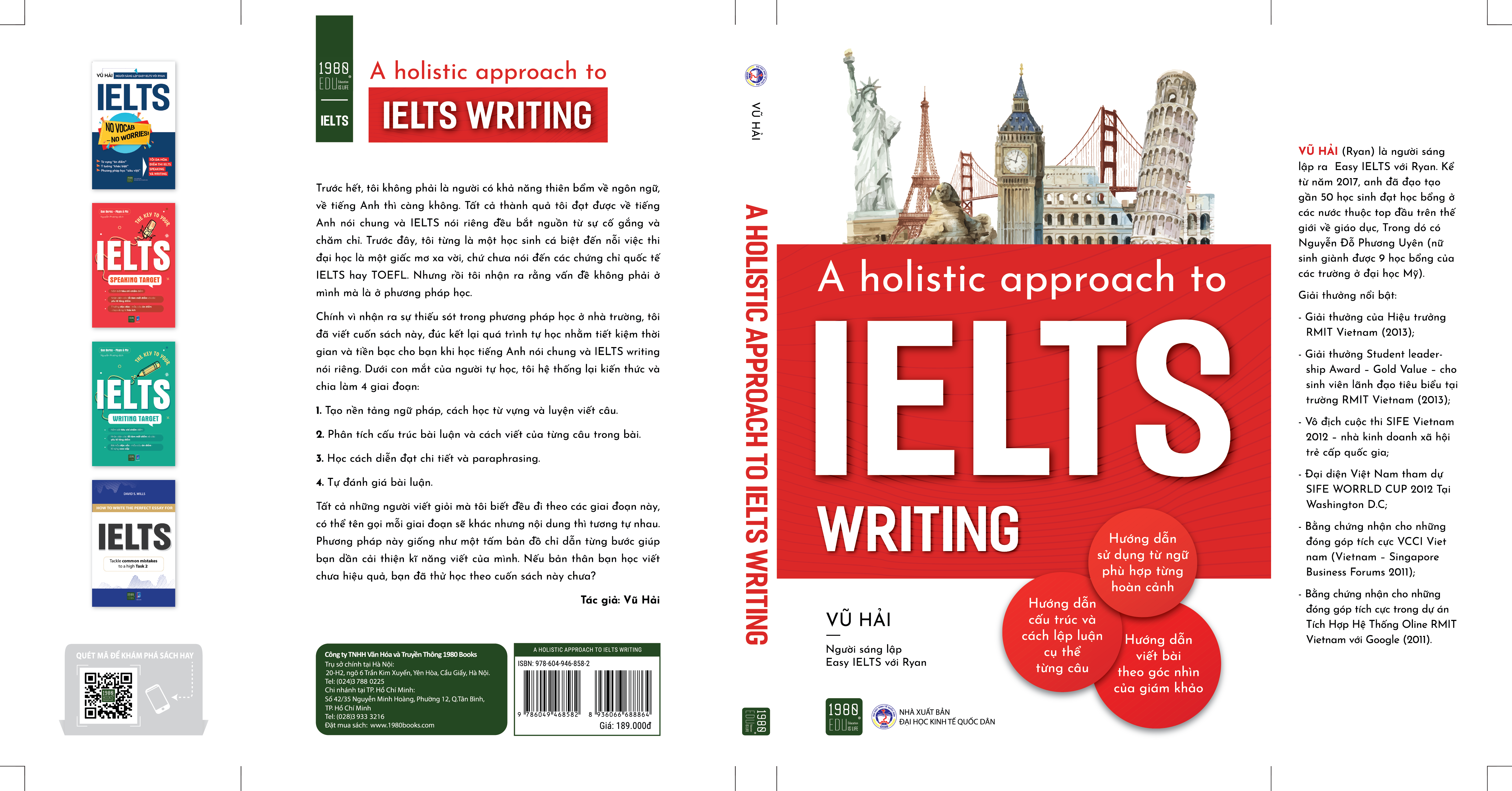 Sách - A Holistic Approach To Ielts Writing - TTR Bookstore