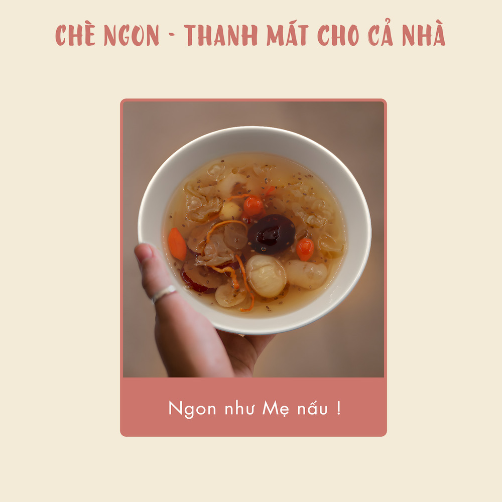 Chè Dưỡng Nhan DalatFarm - Hộp 350 g