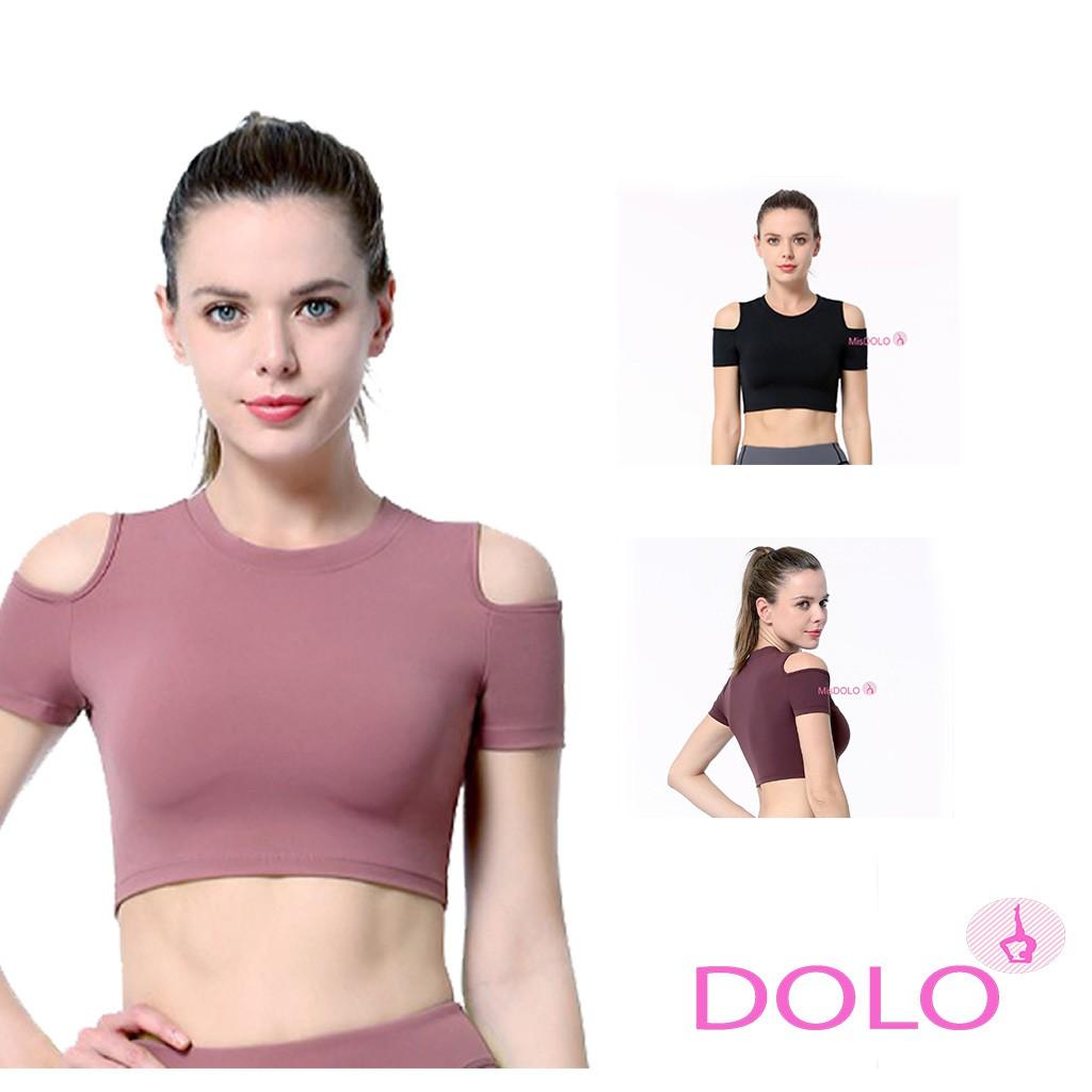 ÁO TẬP CROPTOP không mút -yoga - zumba- gym - áo có mút -Thun Spandex cao cấp - quảng châu loại 1