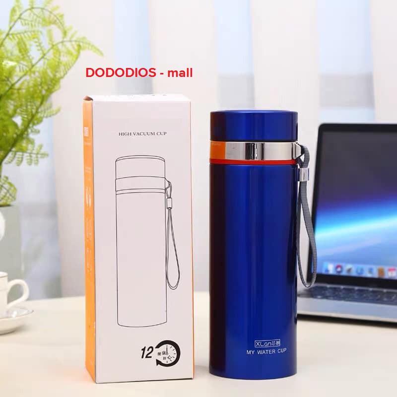 DODODIOS bình đựng nước giữ nhiệt bằng inox có quai đeo tiện dụng 1000ml - Hàng chính hãng