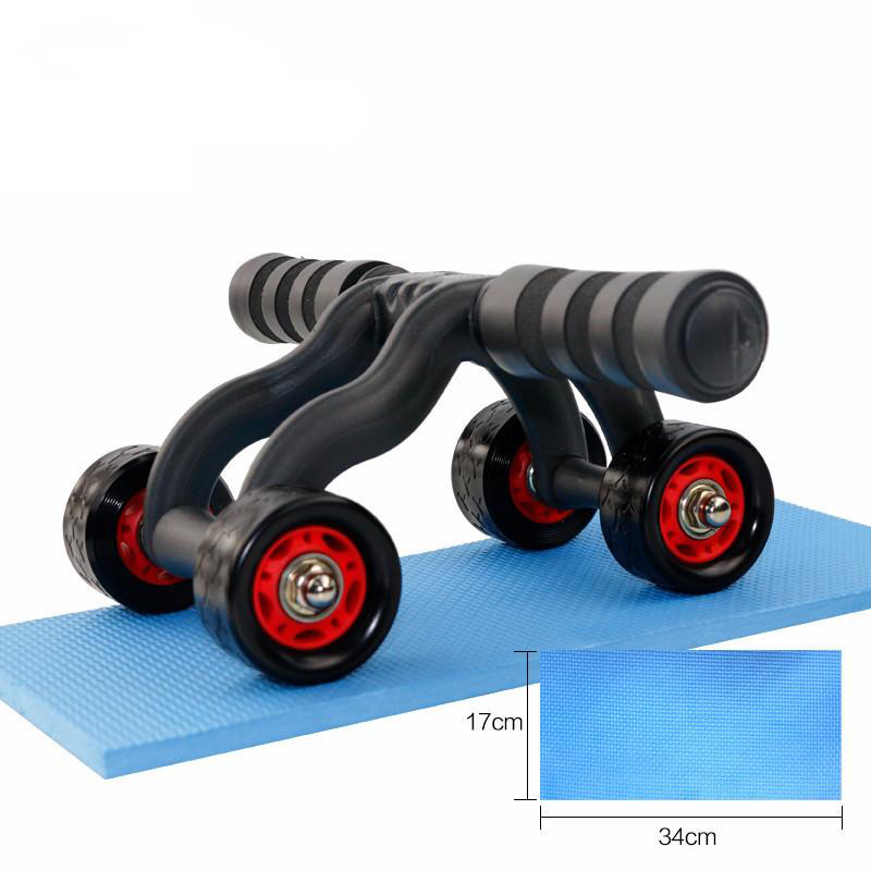 Con Lăn 4 Bánh Tập Bụng Cao Cấp AB Roller BX04