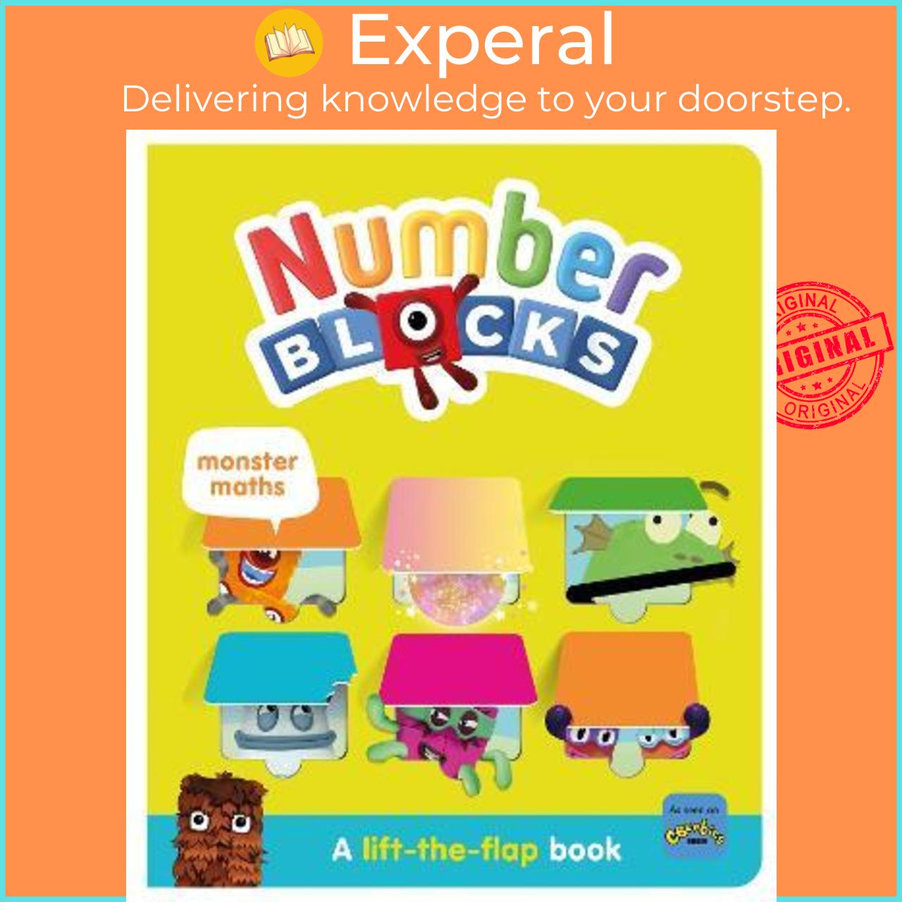 Sách - Numberblocks Monster Maths: A Lift the Flap Book by Sweet Cherry Publishing