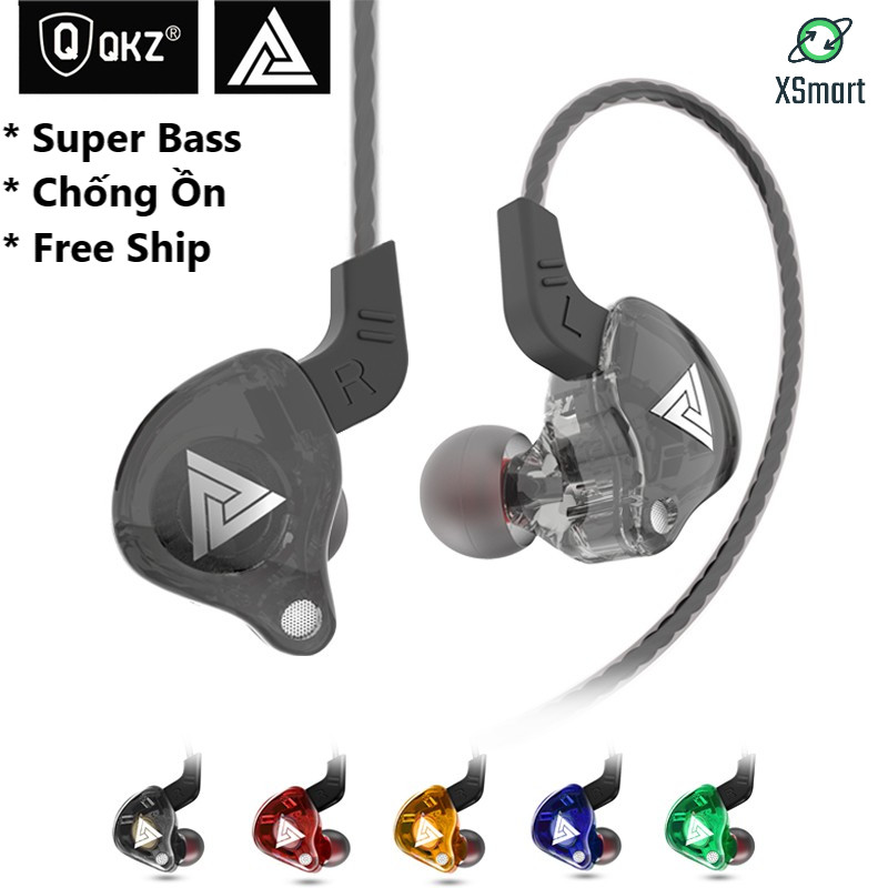 Tai Nghe Chống Ồn XSmart QKZ AK6 PRO Bass Siêu Khủng, Âm Thanh Cực Đỉnh, Giải Trí Chơi Game Siêu Thích - Hàng Chính Hãng