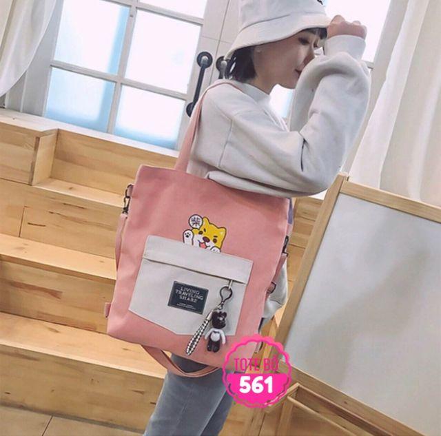 TÚI TOTE mẫu chú mèo siêu dễ thương