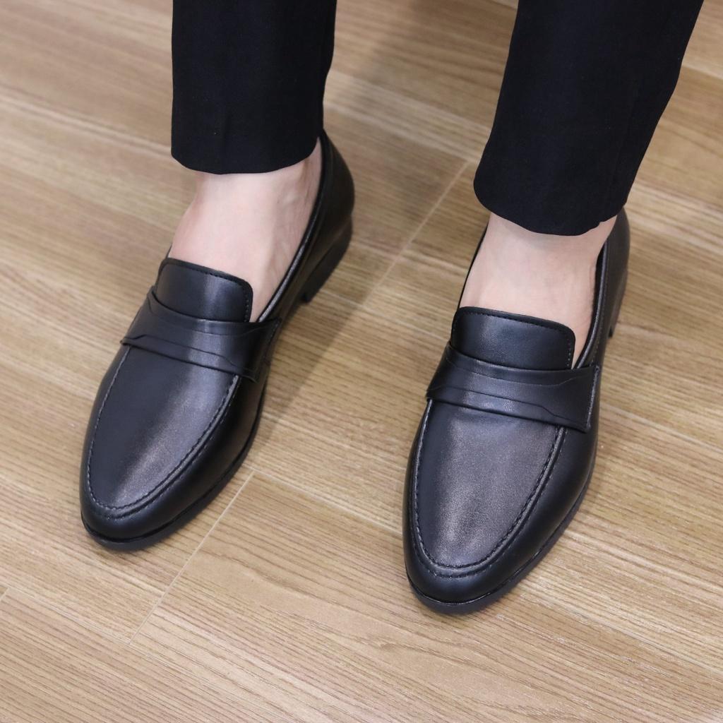 Giày lười nam phong cách Hàn Quốc L201