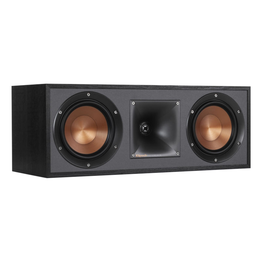 Loa Center Klipsch R-52C BLK/GNM (400W) - Hàng Chính Hãng