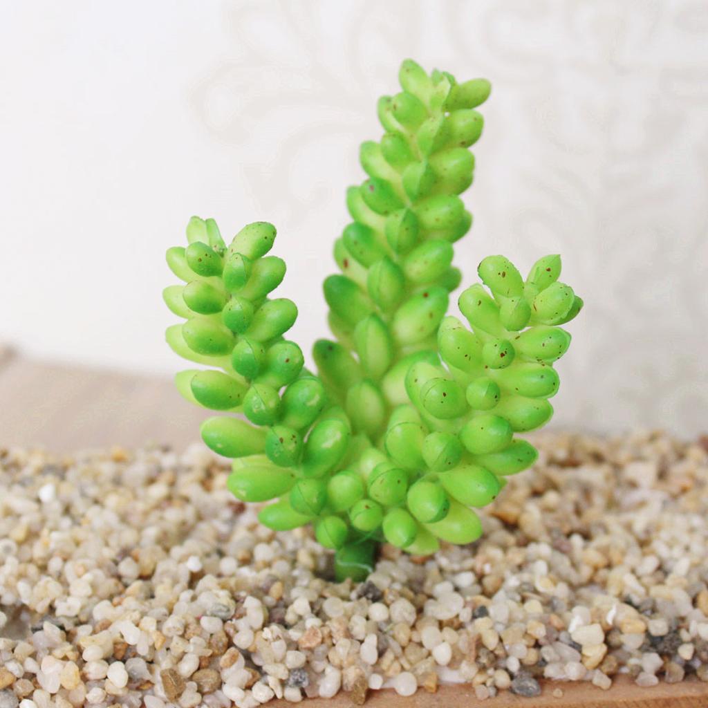 Artificial Green Succulent Plants Wedding Party Decor Home Garden Decor #1