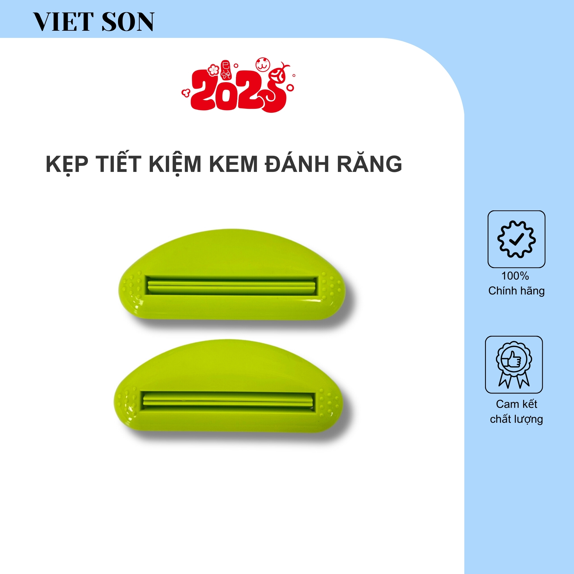 Kẹp Nặn Kem Đánh Răng VIETSON Tiết Kiệm Thông Minh