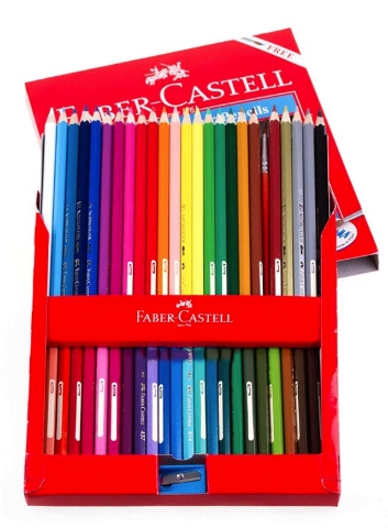 Chì Màu Nước Parrot - 48 Màu Dài Faber-Castell-114468