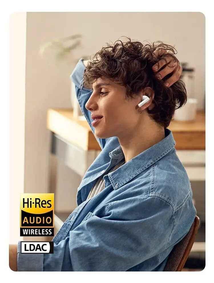 Ugreen UG15158WS200TK v5.3 HiRes HiTune T6 Hybrid Active Noise Cancelling tai nghe bluetooth chống ồn pin 30h 48dB màu trắng ANC - HÀNG CHÍNH HÃNG