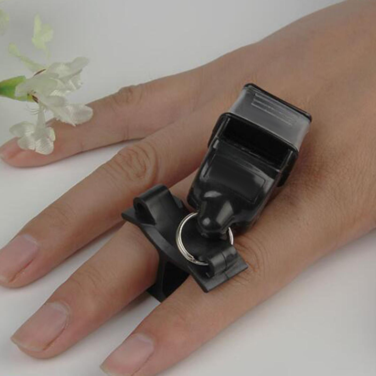 Referee Whistles Fingers Holder Parts Camping Basketball Whistle Finger Grip