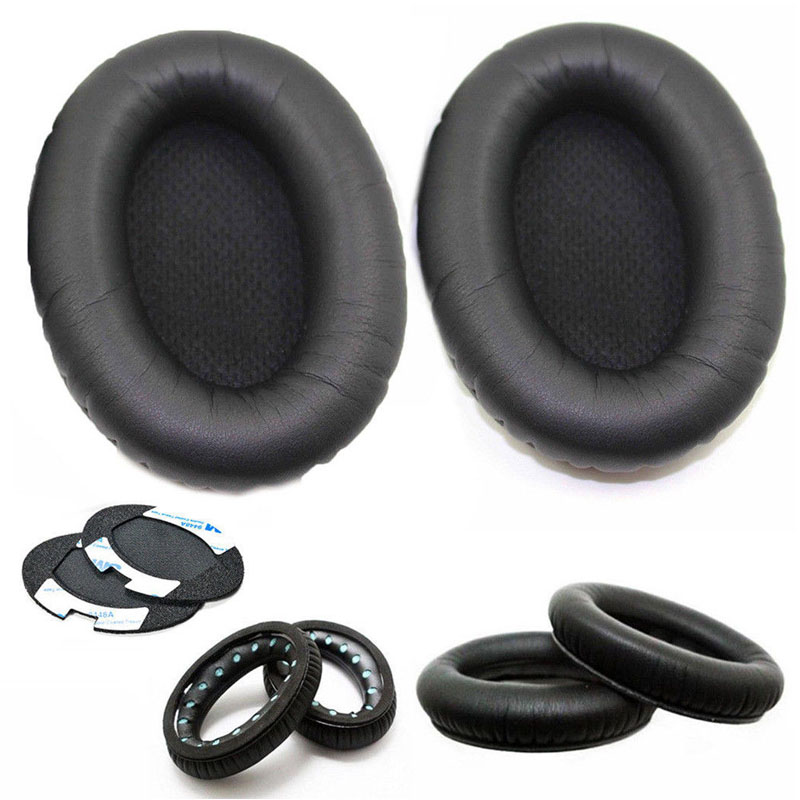Miếng Đệm Tai Thay Thế Cho Tai Nghe BOSE QC15 QC2 - Đen