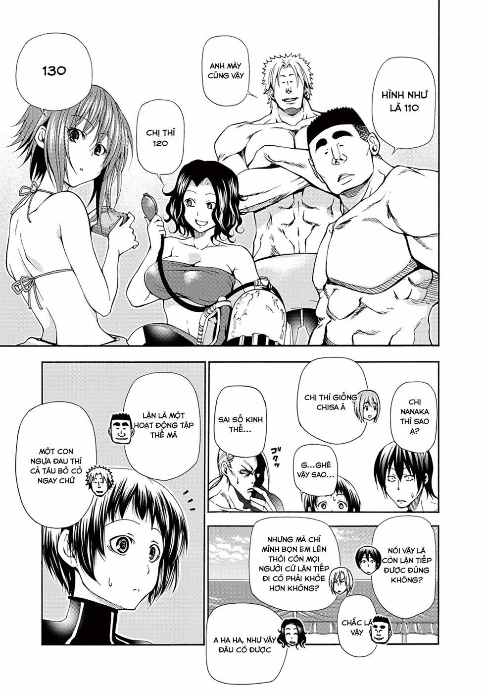 cô gái thích lặn - grand blue chapter 17 28