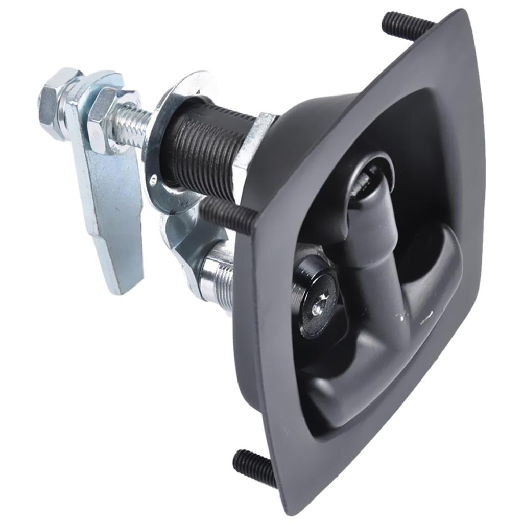 2pcs   Recessed   Stainless   Folding   T   Lock  /  Handle   Trailer