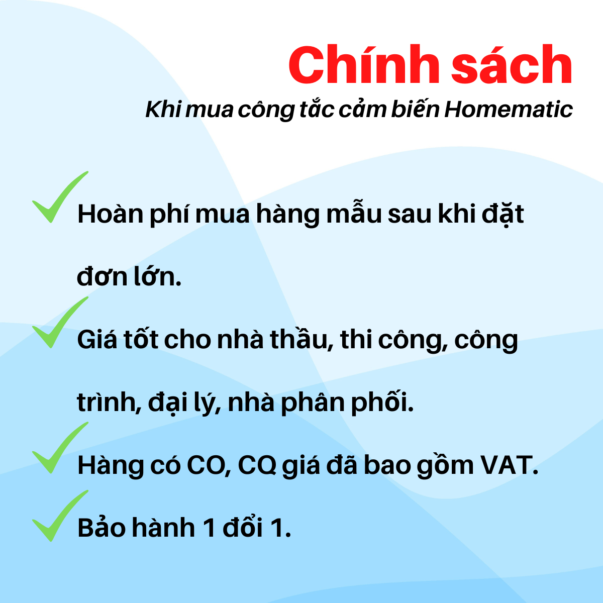 Công tắc cảm biến radar vi sóng âm trần công suất lớn Homematic M003