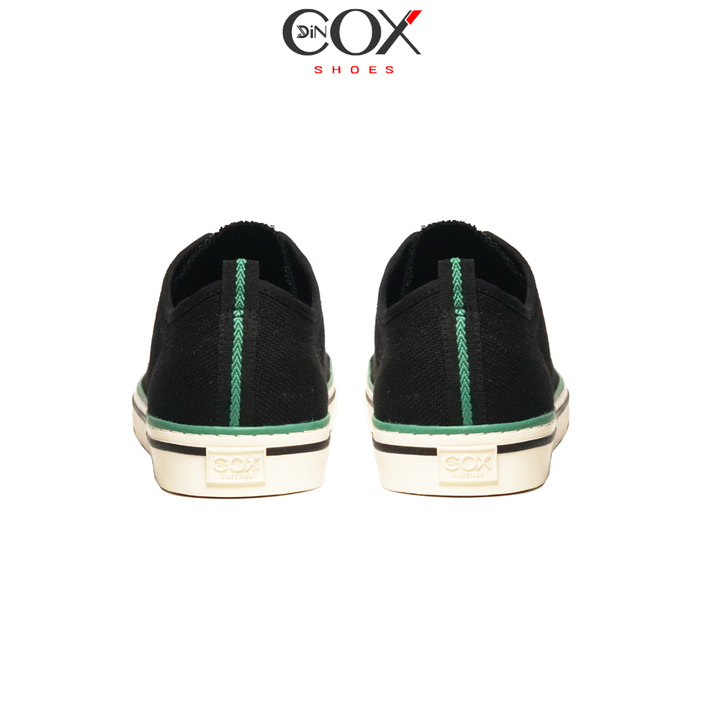 New Arrivals | Giày Sneaker Vải Canvas Nam DC23 Black Dincox Đơn Giản Tinh Tế