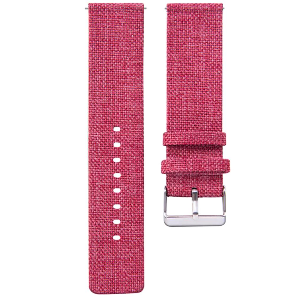 20mm Band for Samsung Huawei Smart Watch Replacement Strap WristBand Purple