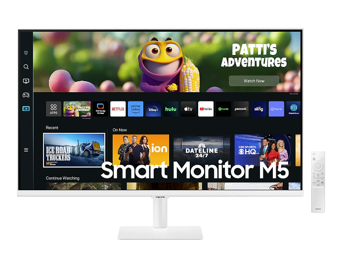 Màn Hình Thông Minh Samsung M5 - LS32CM501EEXXV ( 32" / 1,920 x 1,080 / Max 60Hz / 4ms / Hiển thị không dây / HDMI / USB / Loa ) - Hàng Chính Hãng