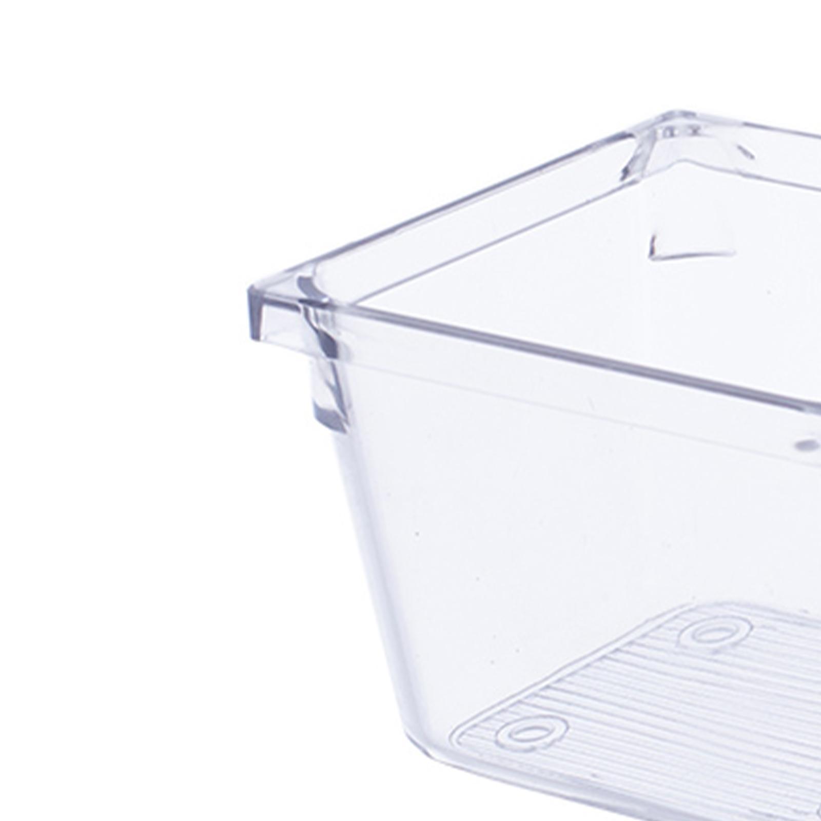 Drawer Organizer Storage Box Desktop Vanity Trays Durable Storage Tray Desk Drawer for Home Cabinet Jewelry Shelf Bathroom Home Organization