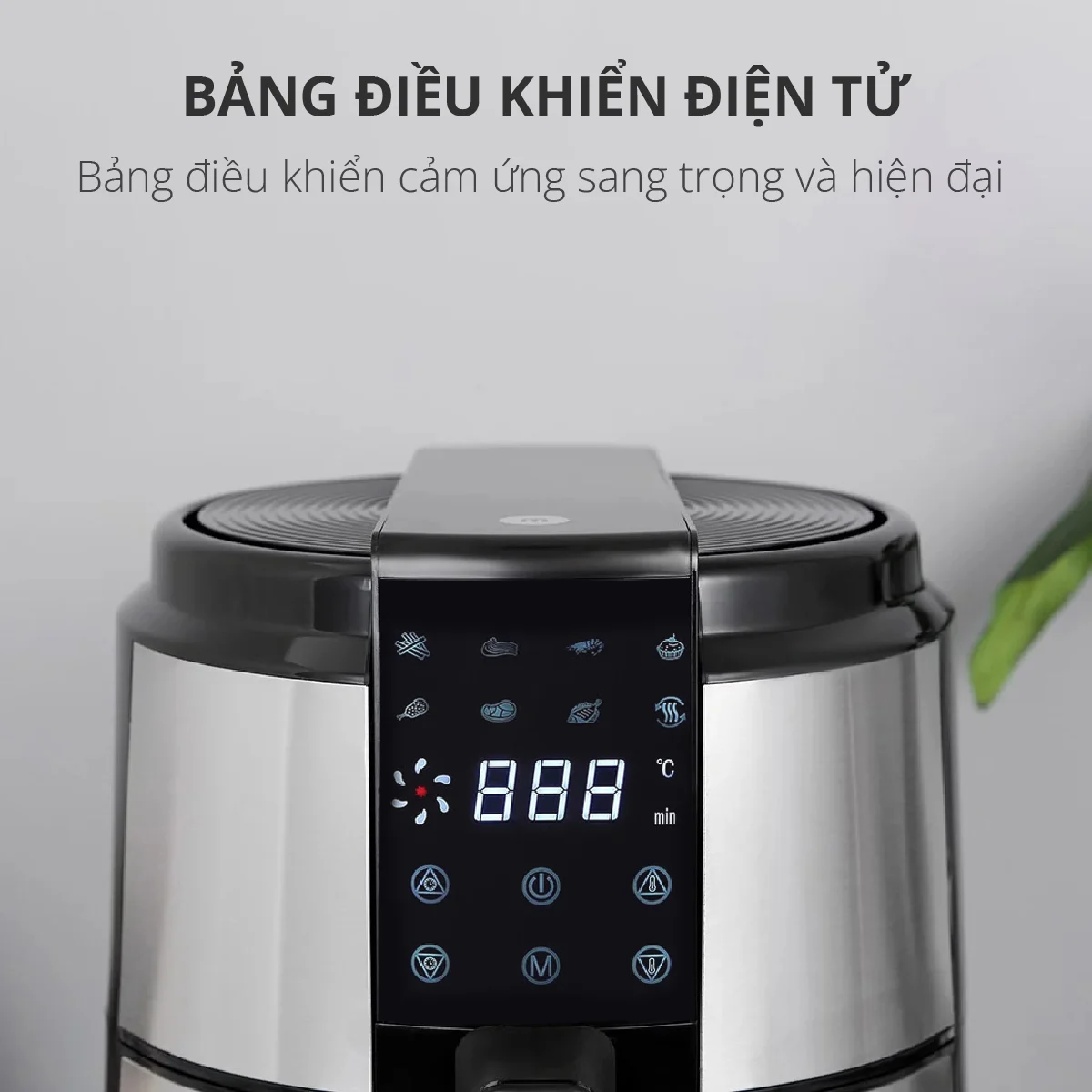 Nồi Chiên Không Dầu Mishio MK221 5 Lít - Hàng chính hãng