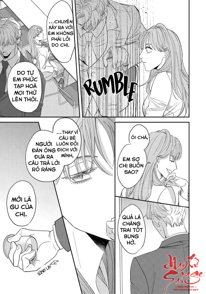 tôi không thể chỉ biết yêu thôi - cấp trên hay soi mói và cấp dưới nghiện mùi chapter 10.1 19