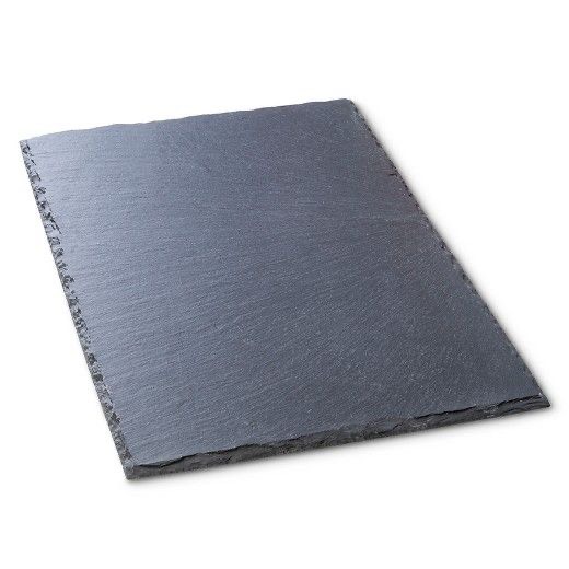 ĐĨA ĐÁ SLATE HÌNH CHỮ NHẬT 40x20cm