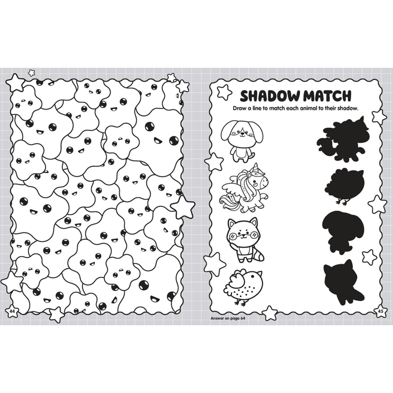 Sách 100% Cute - Mega Colouring Book