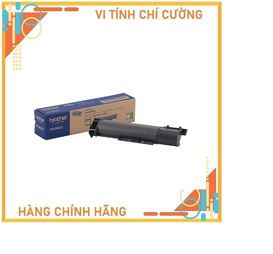 Mực In Brother TN-B022 Mực Laser Trắng Đen, Sử Dụng Cho Máy Brother HL-B2000D, HL-B2080DW, DCP-B7535DW, MFC-B7715DW - Hàng Chính Hãng