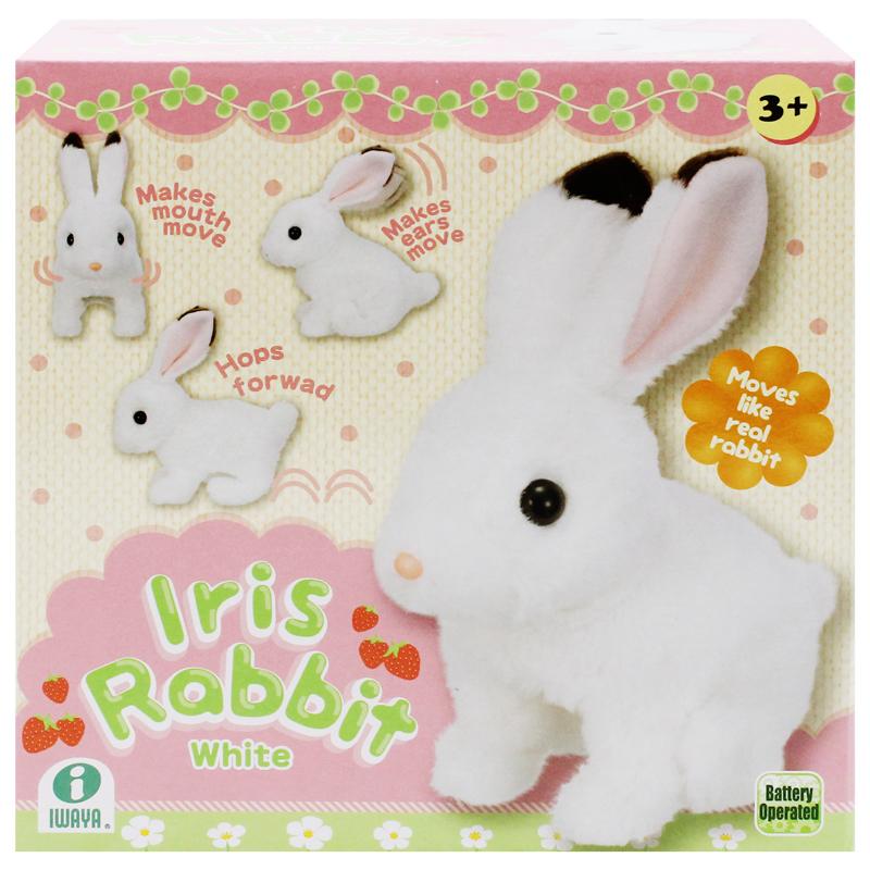 Đồ Chơi Thỏ Con Baby Iris Rabbit White - Iwaya 3183-2VN/JS