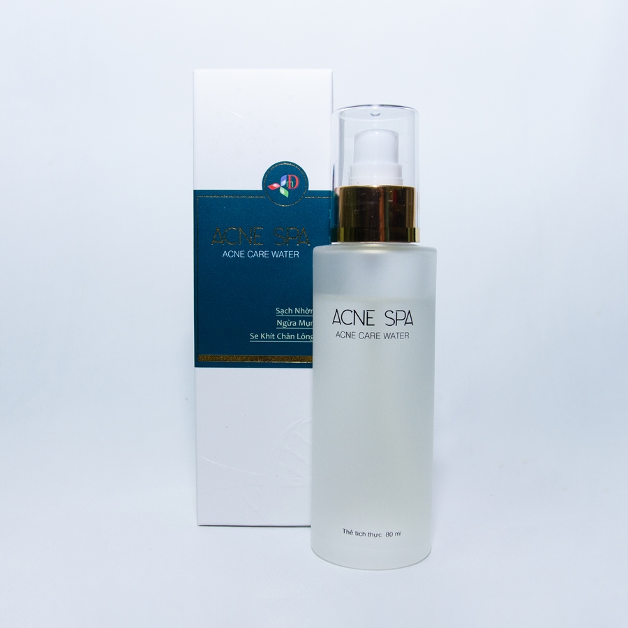 Nước hoa hồng làm sạch nhờn Acne Spa Acne Care Water - 80ml - Làm sáng da và cân bằng độ nhờn trên da