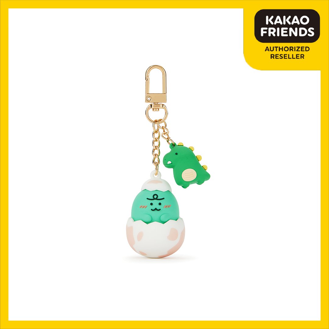 Móc Khóa Mô Hình Trứng Khủng Long Jordy KAKAO FRIENDS Chính Hãng