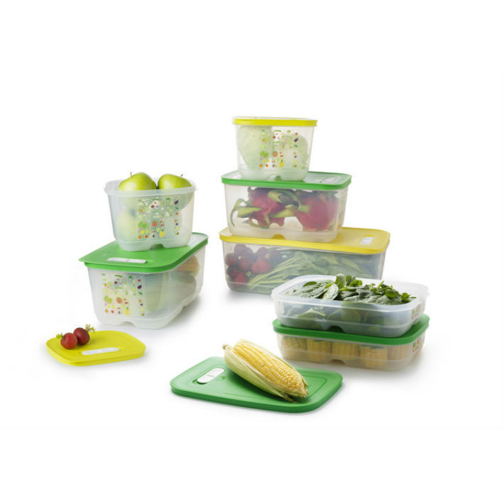 Bộ bảo quản thực phẩm Ventsmart 7 hộp trữ mát Tupperware