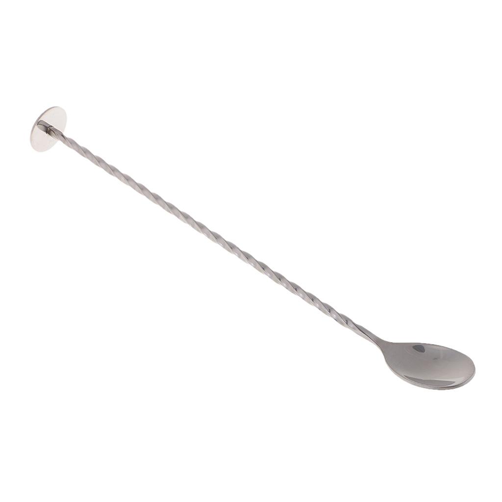 Barware Stirring Spoon for Ice Cream, Coffee, Milkshakes, Juice, Tea, Drink