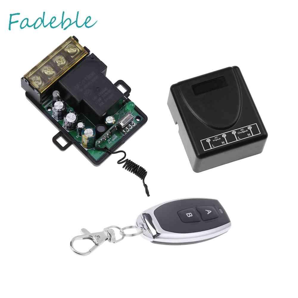 Công Tắc Rơ Le Điều Khiển Từ Xa AC 220V 1Ch Cho Cửa Garage