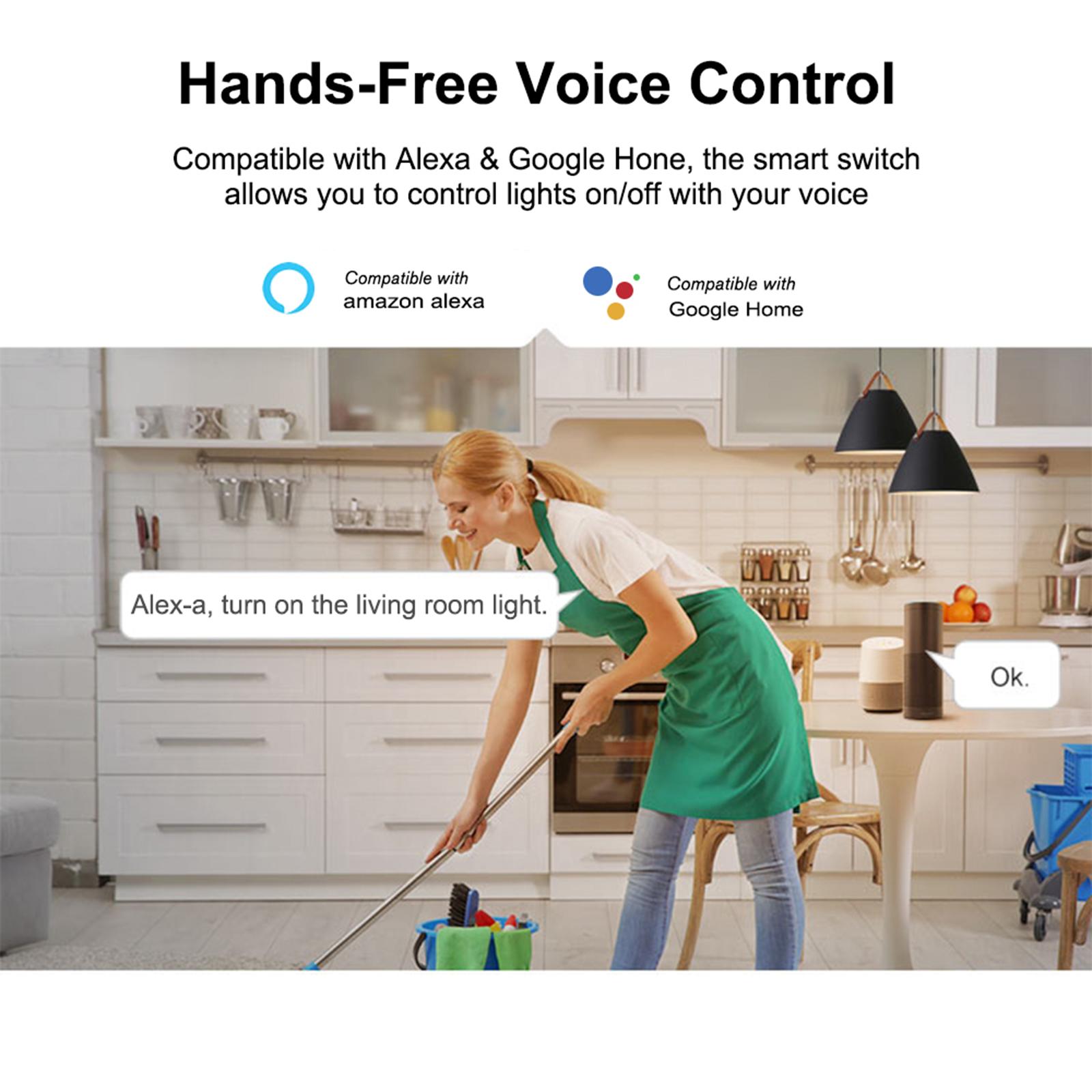Bảng điều khiển tiêu chuẩn SONOFF T2US3C-TX 3 gang công tắc đèn tường WiFi thông minh 433MHz điều khiển từ xa RF