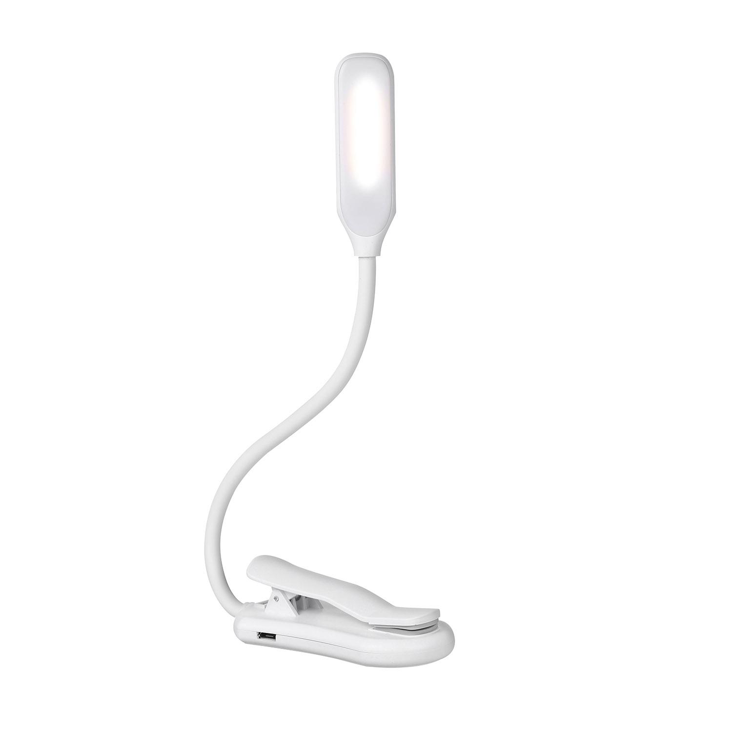 Đèn đọc sách bảo vệ mắt 7 LED với 3 độ sáng có thể sạc lại USB