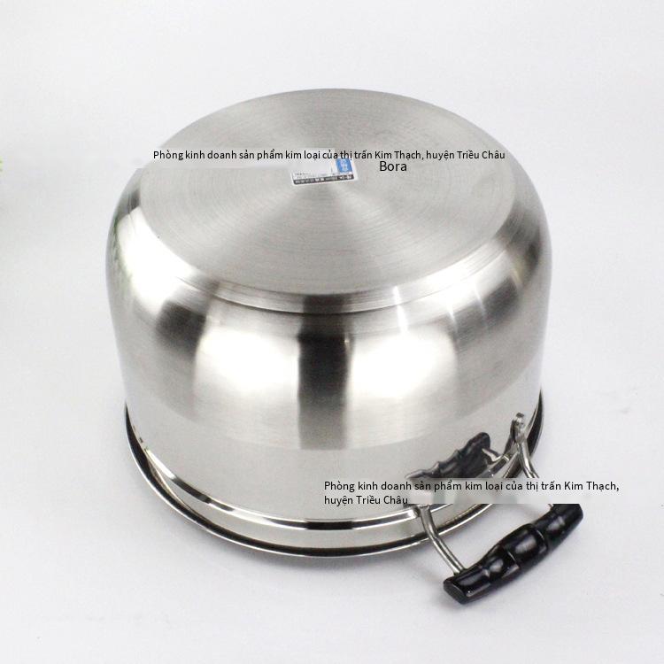 Nồi hấp súp hai đáy inox Nhật Bản được ưa chuộng nhất, nồi hấp súp đa năng 22cm-28cm