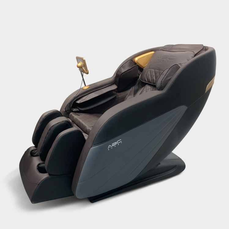 Ghế massage ABCSport A36 với con lăn cố định và 05 bài tập tự động tái tạo năng lượng, nhiệt hồng ngoại kép ở vùng lưng và chân