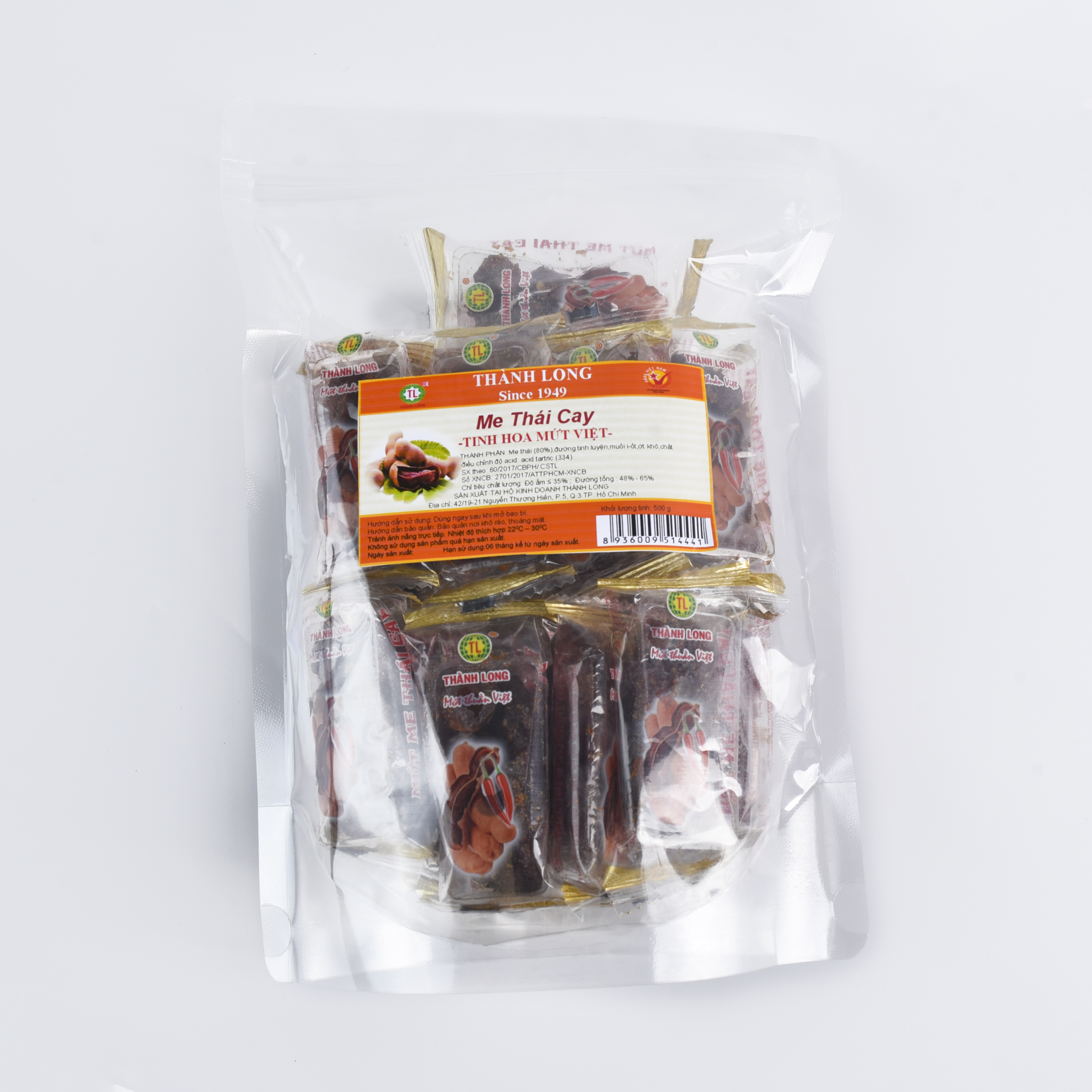 MỨT ME THÁI CAY THÀNH LONG 200G - VIỆT NAM