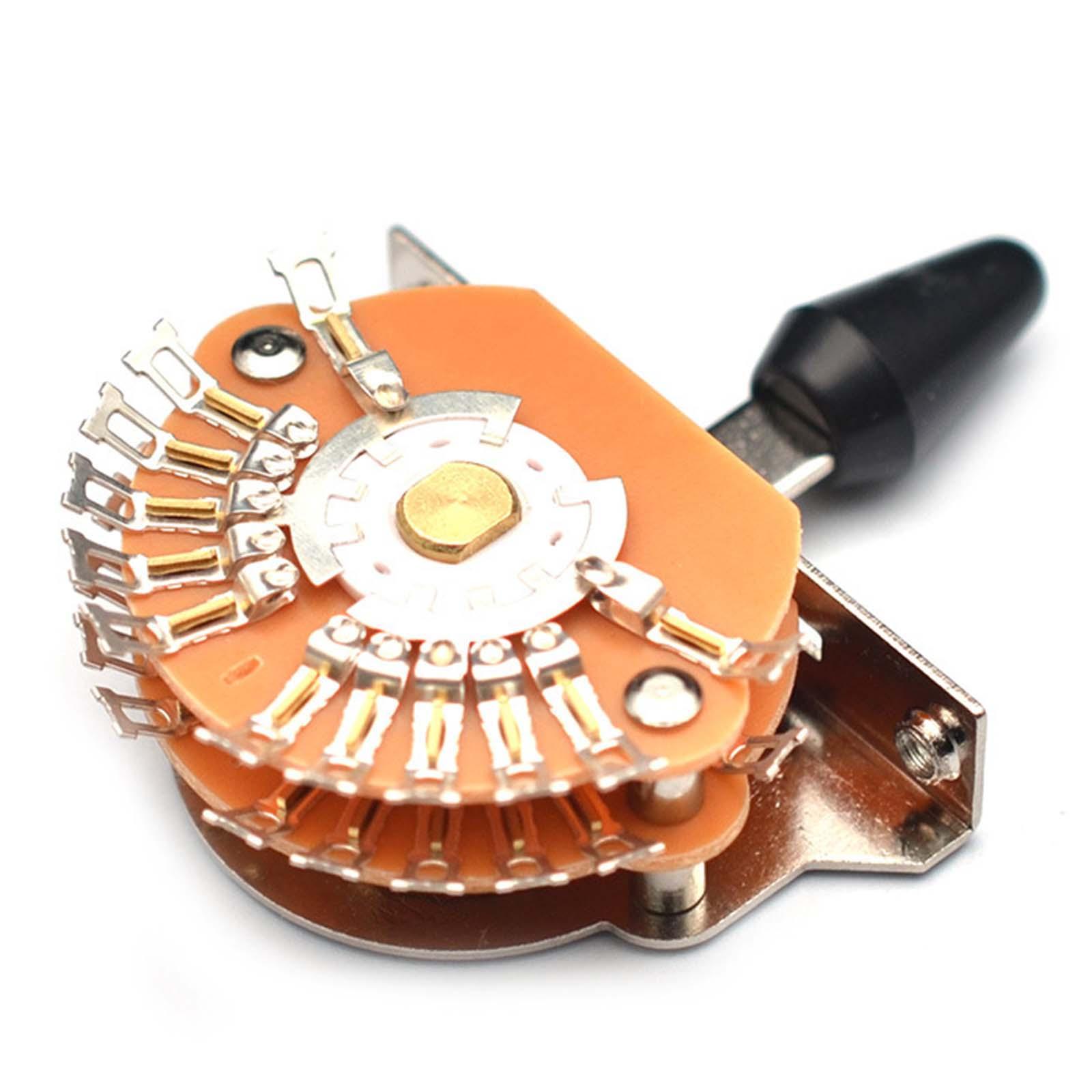 Electric Guitar Pickup Selector switch Short Straight Guitar Toggle Switch Accessories Repalcements 5 Position Switch Pickup Selector