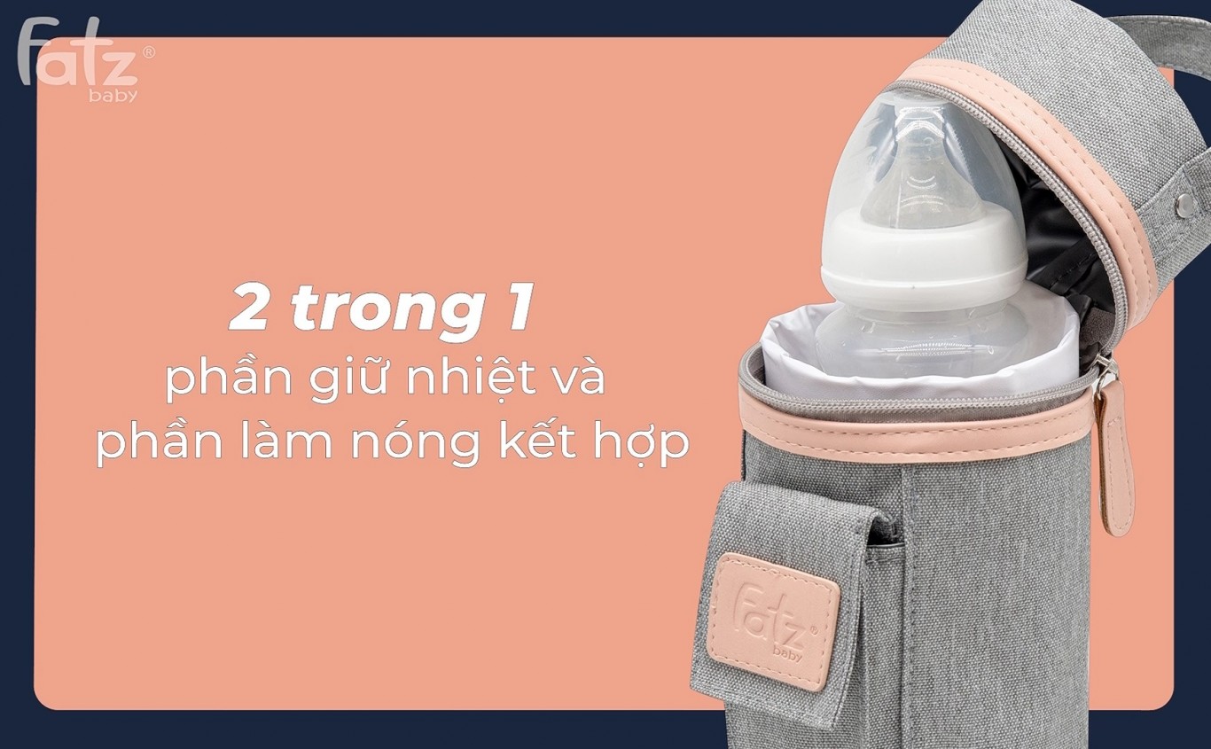 DỤNG CỤ HÂM SỮA CẦM TAY FATZ FATZBABY - READY 3 - FB3103SL Hàng chính hãng