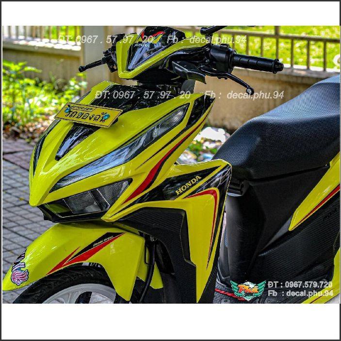 Tem rời Vario Vàng đen đỏ  -1