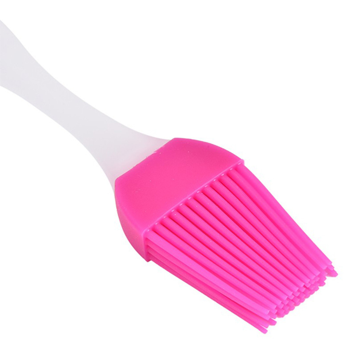Combo 2 Cây Cọ Silicon Cán Trong Quét Dầu, Bơ, Kem Trang Trí Bánh - Hàng Loại 1