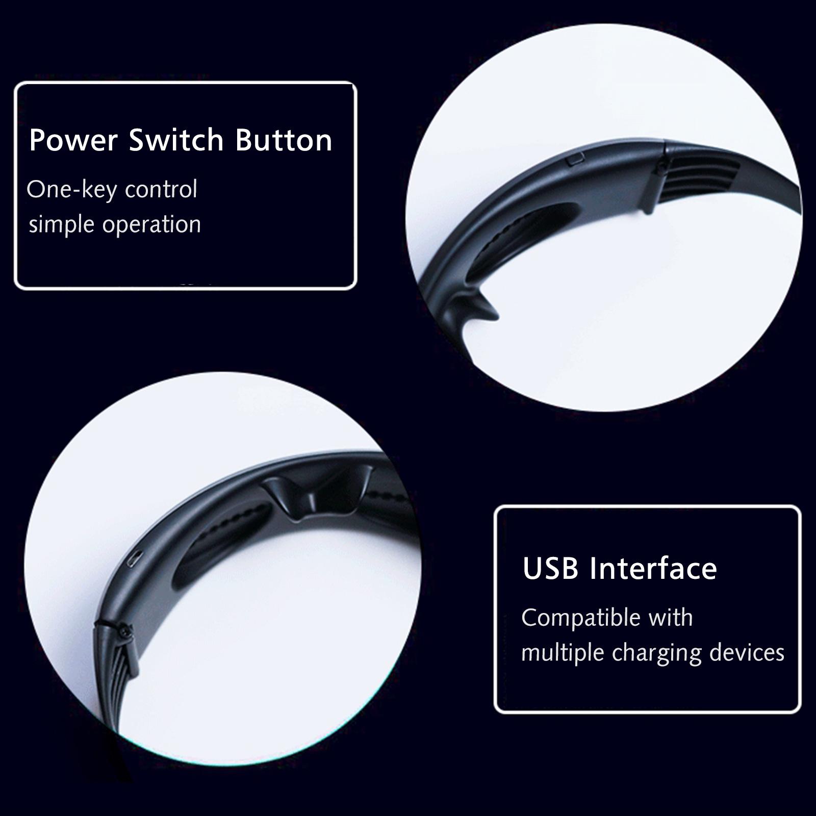 Mắt kính đèn led hiển thị 20 hình ảnh kèm nhạc
