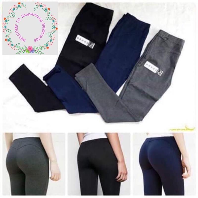 Quần nâng mông coton 4 chiều chất đep đủ size 40-80kg